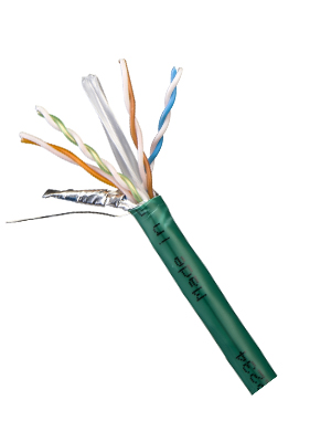 Câble réseau Ethernet (RJ45) haute résistance gris catégorie 6 F