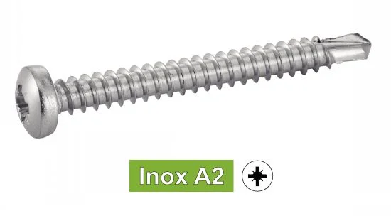 vis-autoperceuse-tete-cylindrique-pozidrive-inox-a2-din-7504