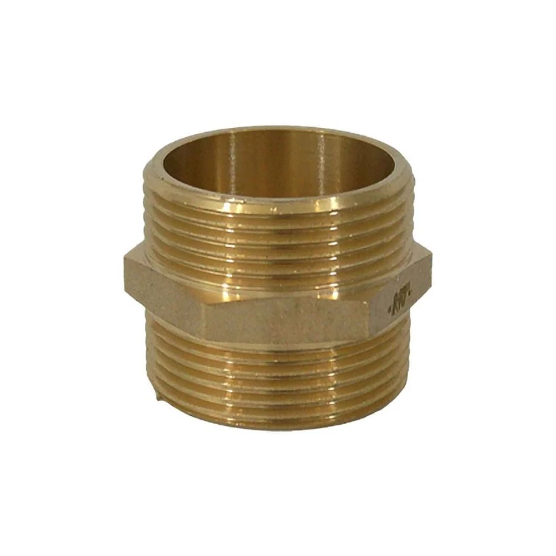 MAMELON-HEXAGONAL-EN-LAITON-MALE-MALE