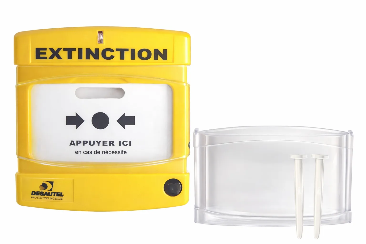 15172-COMMANDE MANUELLE EXTINCTION AVEC VOLET ET CLIPS-0431229