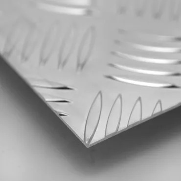 25386-TOLE PLANE ALU A DAMIER 5754