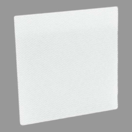 51171-GRILLE BLANCHE POUR HAUT-PARLEUR-CARRÉE DE 3''-75139_TBR