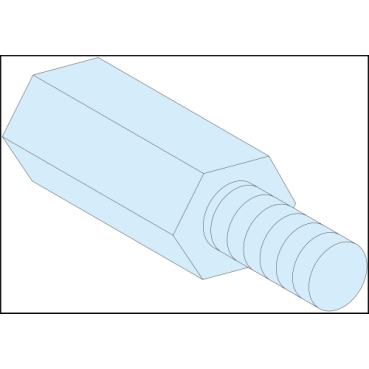 4-ENTRETOISES-HEXAGONALE-M5-H23