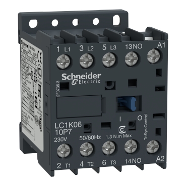 CONTACTEUR-3P-440V-6A-BOBINE-24VCA