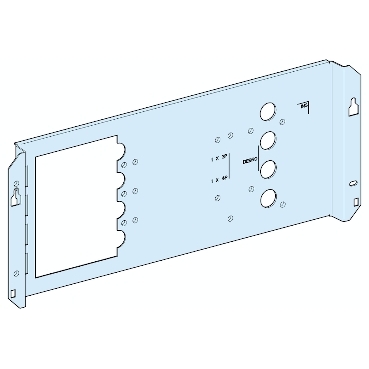 PLATINE NSX250 HZ FIXE + TEL-SOCLE + MAN L600