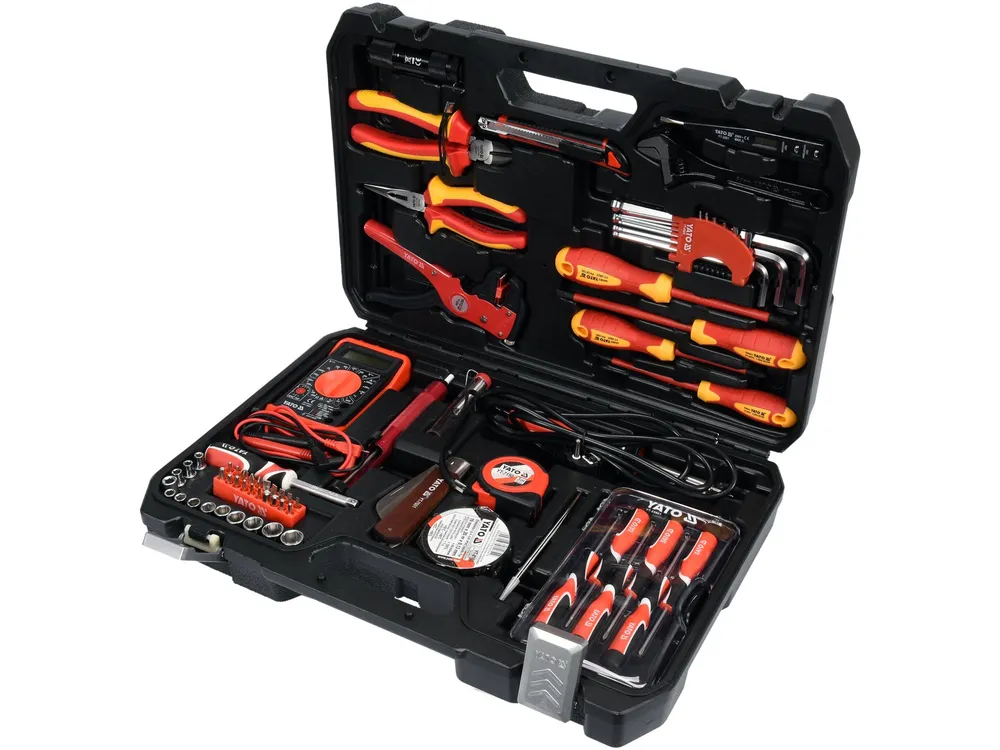 51507-COMPO. 68 OUTILS ISOLES 1000V ELEC. + VALISE-YT-39009