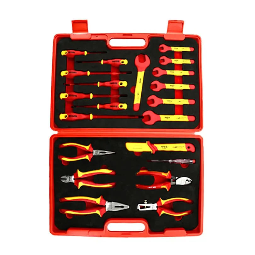 51508-COMPO. 21 OUTILS ISOLES 1000V + VALISE-YT-21298