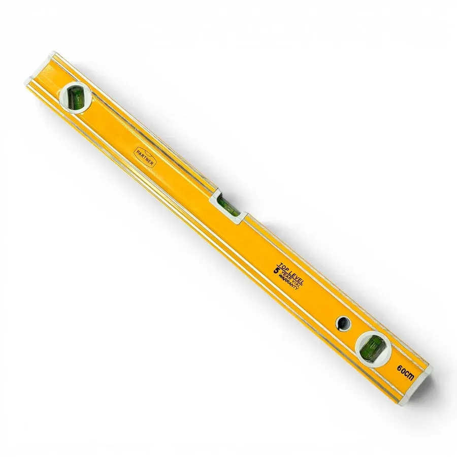 51623-NIVEAU ALU RECT. LONG.100CM-3 BULLES-AL-0602-100