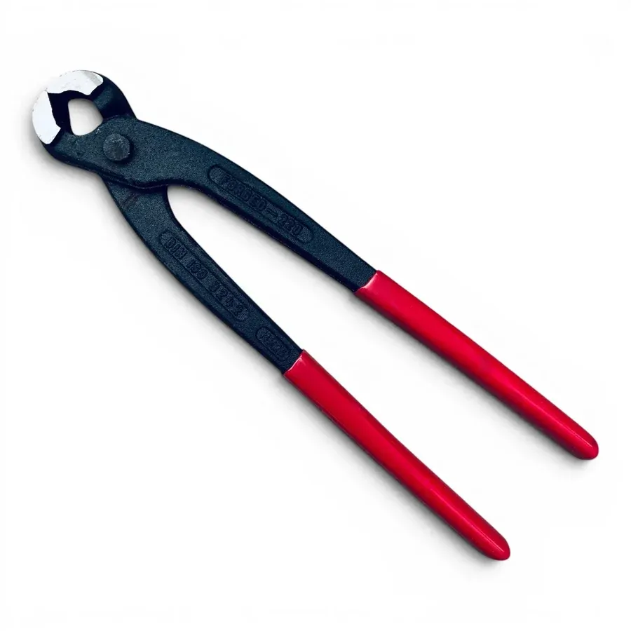 51629-TENAILLE RUSSE LONG.22CM DIN ISO 9242 - MANCHE GAINEE PVC-20522DIN