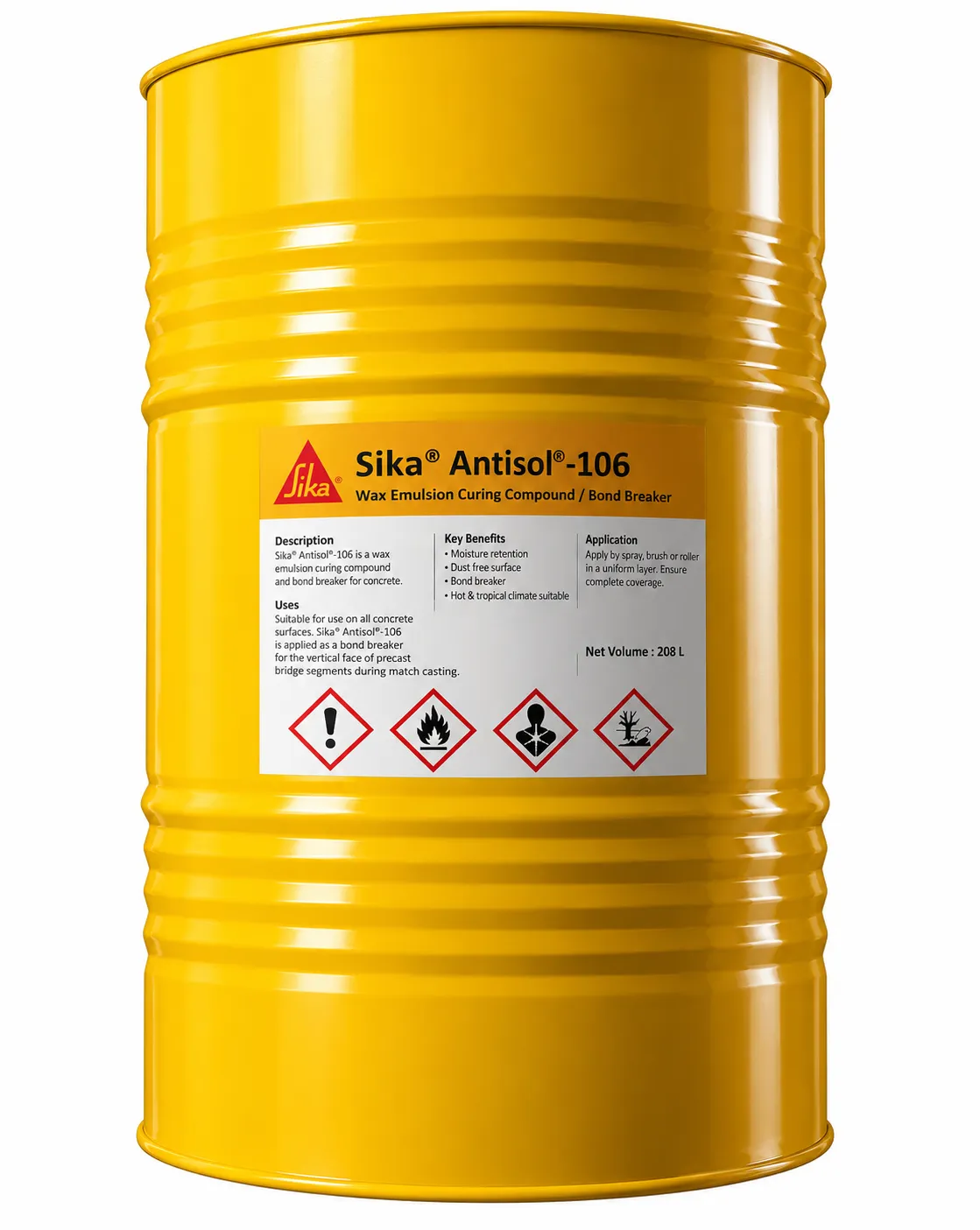 SIKAANTISOL 106 EN 1L (FUT 200L)